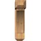 Ekena Millwork Thorton Craftsman Smooth Bracket w/ Offset Brace, Western Red Cedar, 7 1/2"W x 26"D x 30"H BKT0806X26X30THR04SWR - alternate 4